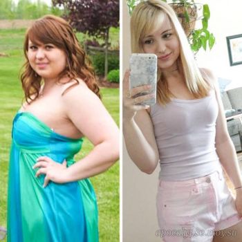 Люди с силой воли, которые решили похудеть и сделали это (22 фото)