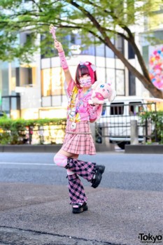 Модники и модницы на улицах Токио (19 фото)
