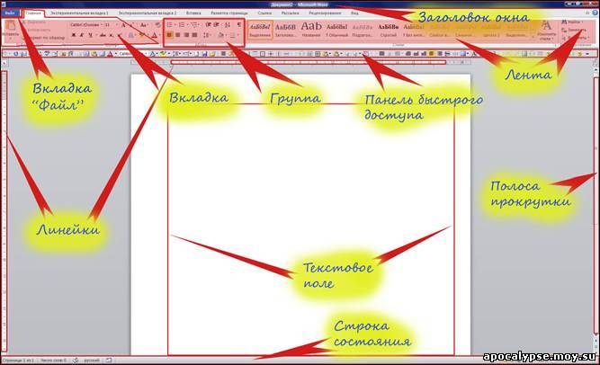 Элементы ворда. Интерфейс окна MS Word 2010. Основные элементы окна MS Word 2010. Интерфейс текстового процессора Word 2010. Интерфейс окна основные элементы MS Word 2010.